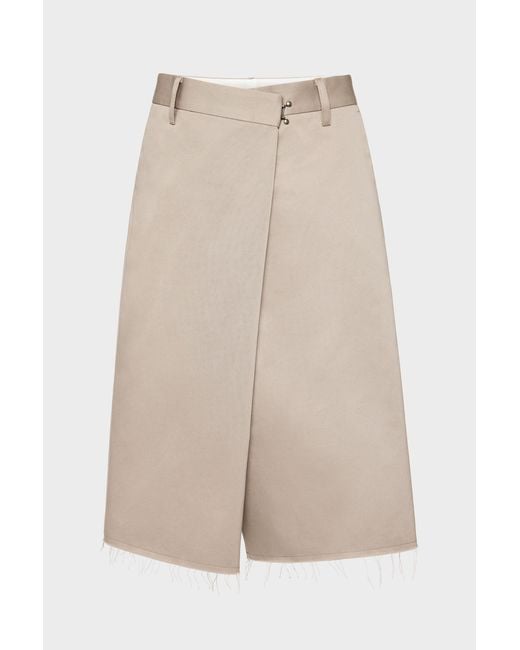 Maison Margiela Natural Wrap Shorts