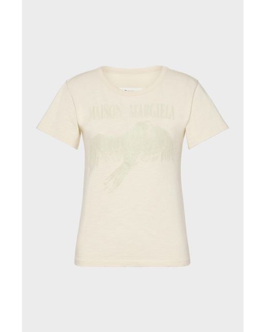 Maison Margiela White Cotton T-Shirt
