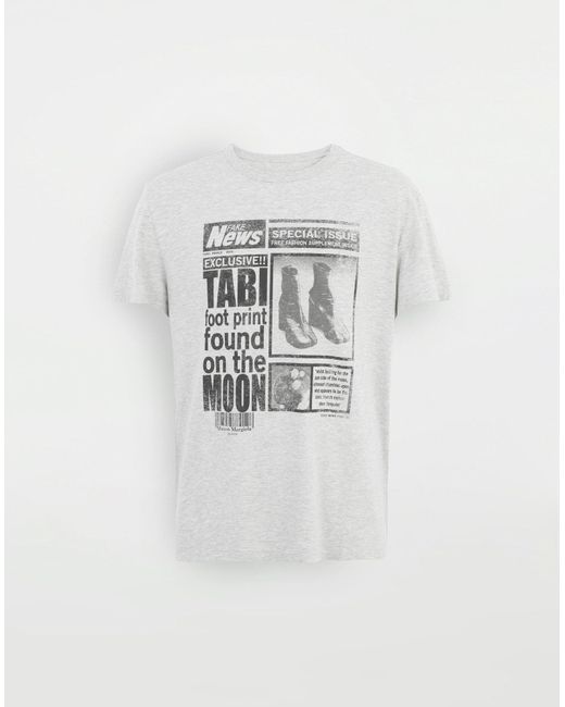 maison margiela memory of label t shirt
