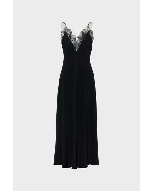 Maison Margiela Black Taped Slip Dress