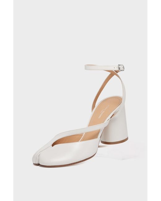 Maison Margiela White Tabi Pump Sandals