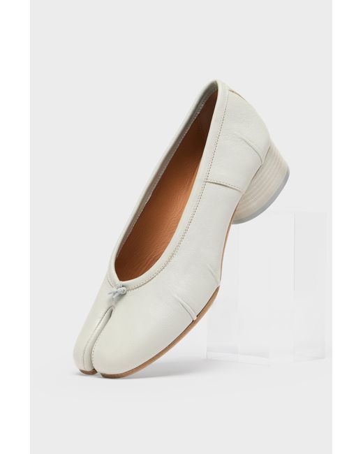 Maison Margiela White Tabi Ballerina