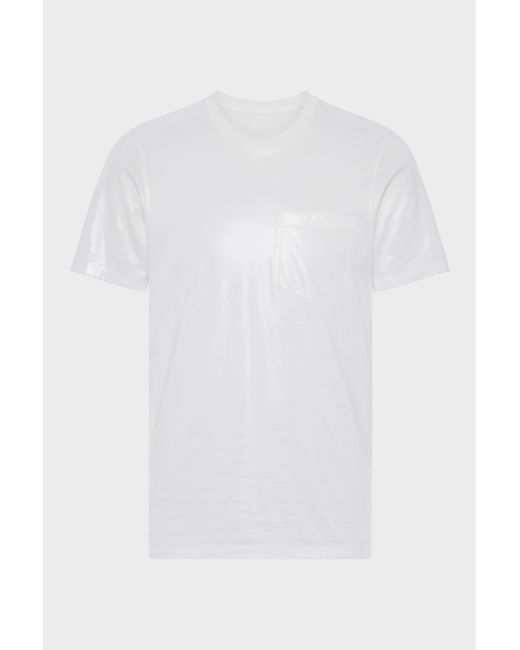 Maison Margiela White Cotton Jersey T-Shirt for men