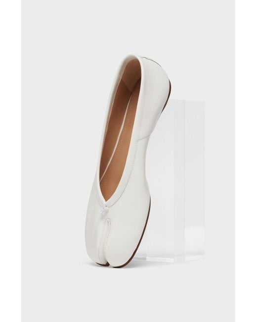 Maison Margiela White Tabi Ballerina