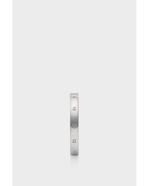 Maison Margiela Multicolor Numeric Ring 3Mm