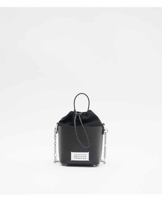 Maison Margiela Black 5Ac Bucket Small