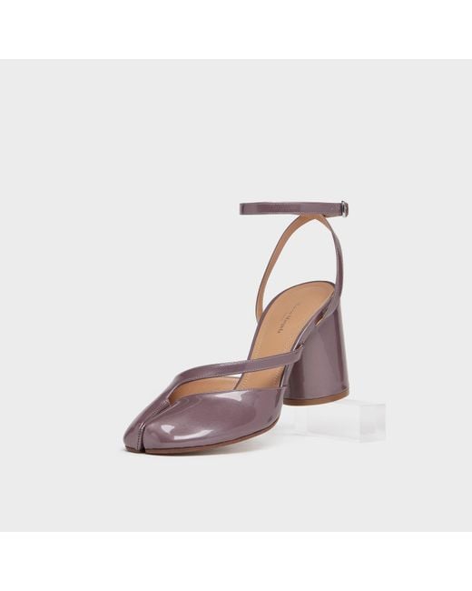 Maison Margiela Brown Tabi Sandal Pump