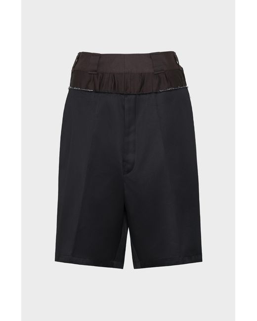 Maison Margiela Black Anonymity Of The Lining Shorts