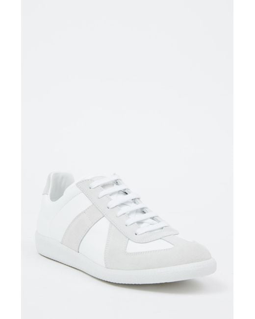 Maison Margiela White Replica Sneakers for men