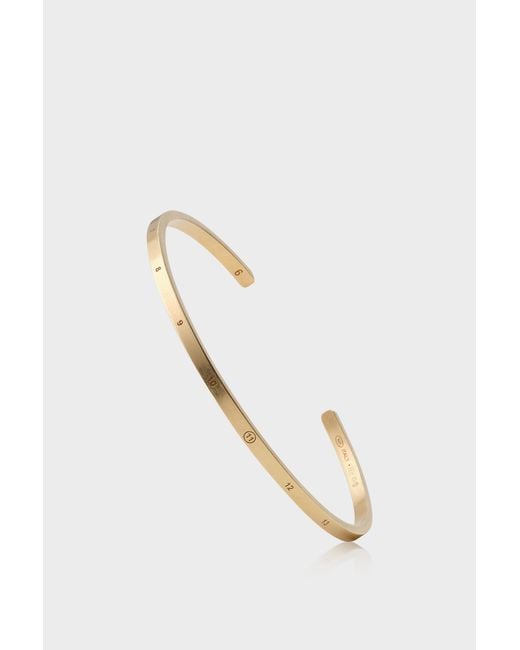 Maison Margiela White Numeric Cuff 3Mm
