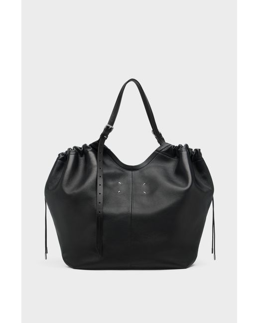 Maison Margiela Black Drawstring Bag