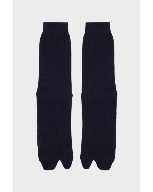 Maison Margiela Blue Tabi Socks for men
