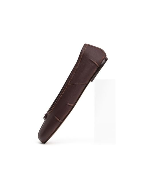Maison Margiela Brown Tabi New Ballerina