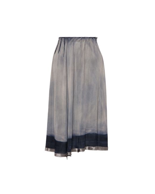 Maison Margiela Gray Sun-Faded Midi Skirt