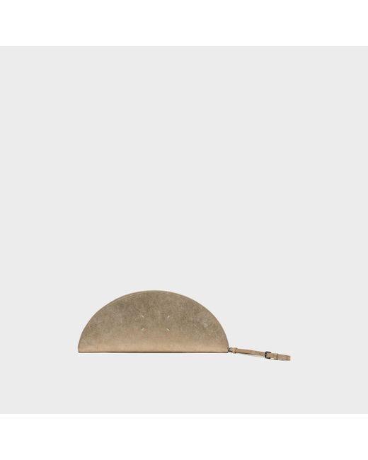 Maison Margiela Natural Halfmoon Leather Pouch