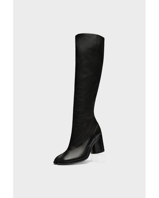 Maison Margiela Black Tabi Knee-High Boots