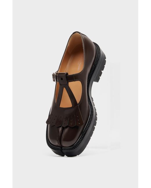 Maison Margiela Black Tabi County Mary-Janes