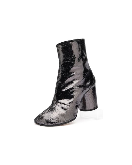 Maison Margiela Black Stivaletti Tabi Broken Mirror