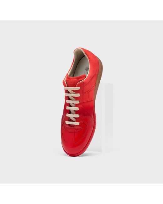 Maison Margiela Red Replica Sneakers