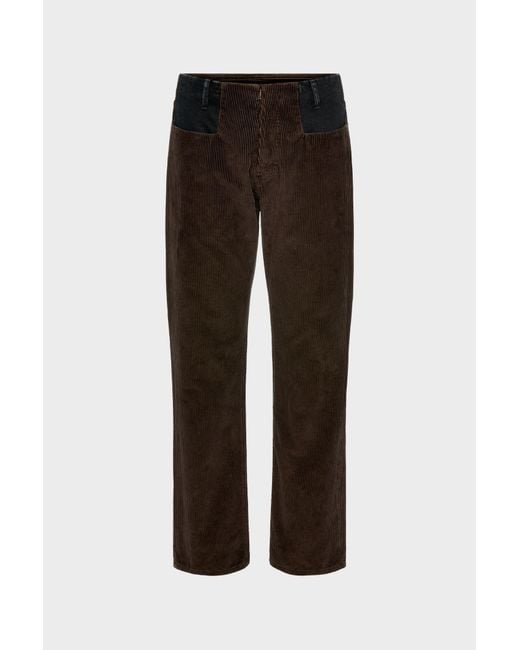 Maison Margiela Black Straight-Leg Jeans for men