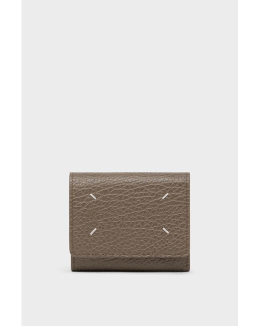 Maison Margiela Brown Four Stitches Wallet