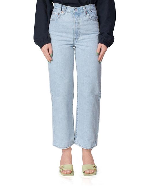 Levi's Ribcage Straight Jeans Ojai Shore in Blue | Lyst