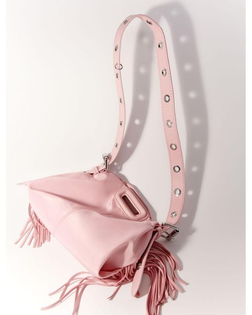 Maje Soft Mini Miss M Bag in Pink Lyst UK