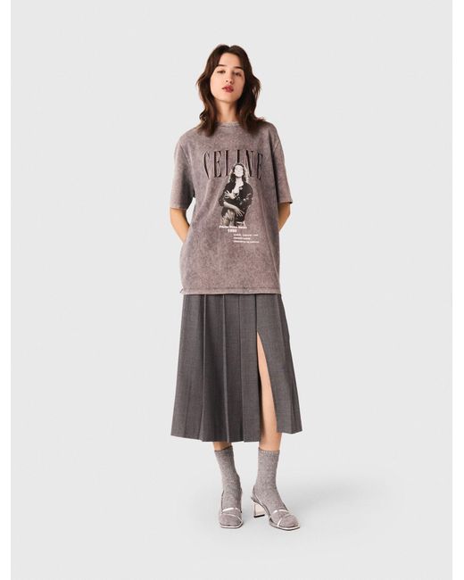 Maje White X Céline Dion T-Shirt
