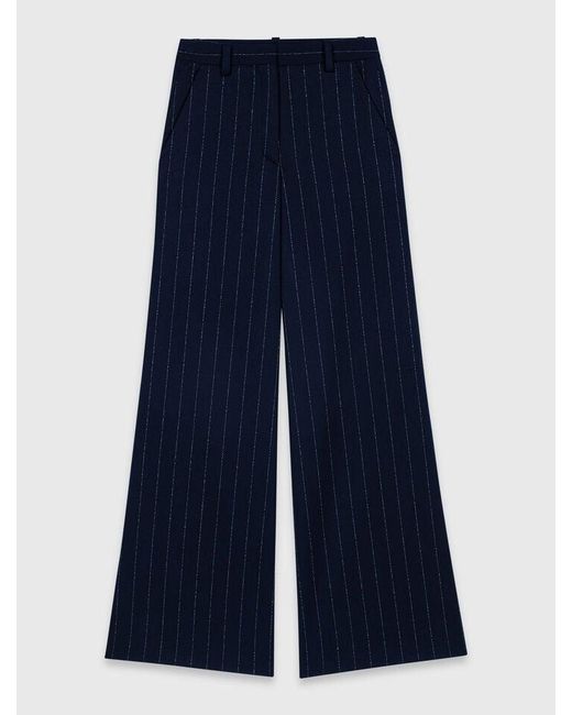 Maje Blue Suit Trousers