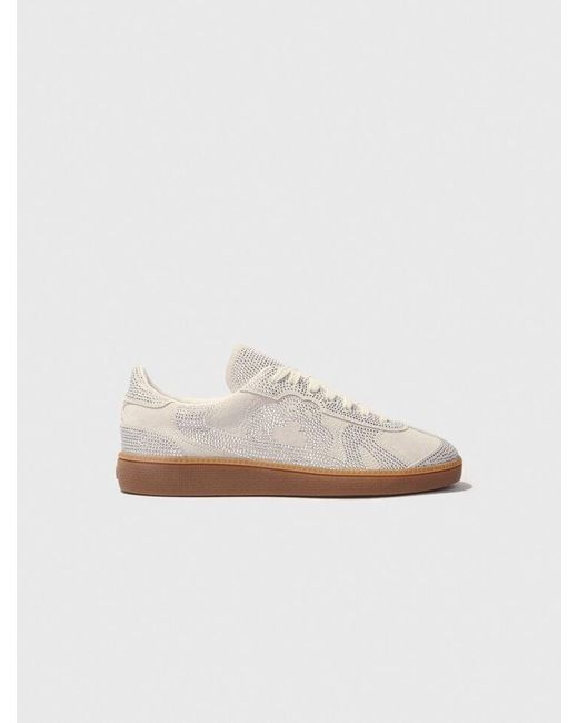 Maje Natural Casual Rhinestone Trainers