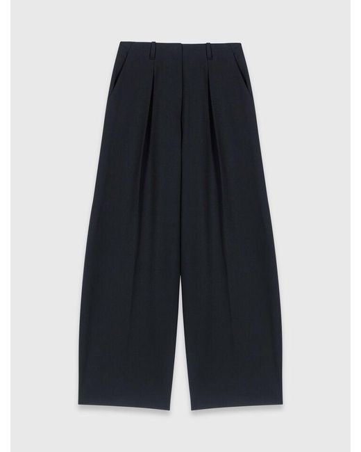Maje Black Balloon Suit Trousers