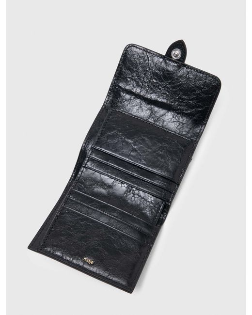 Maje Black Miss M Wallet