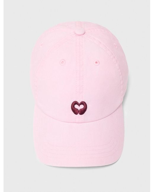 Maje Pink Cotton Cap