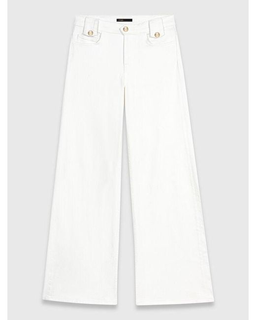 Maje Blue Flared Jeans