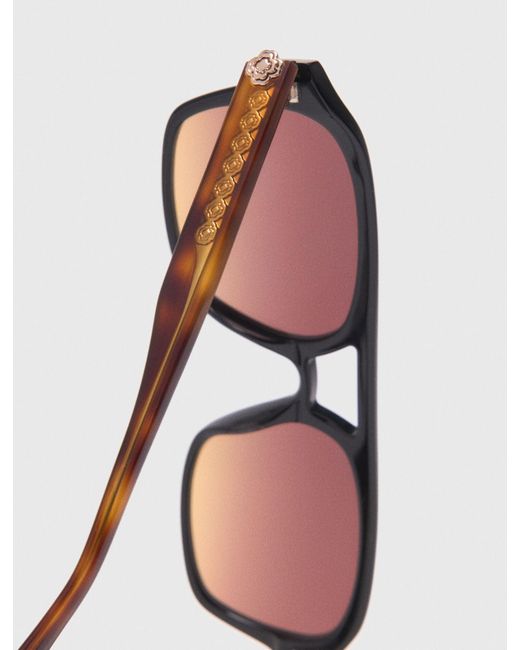 Maje Multicolor Pilot Sunglasses