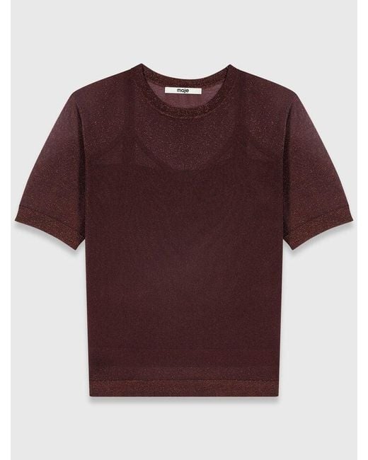 Maje Brown 2-In-1 Jumper
