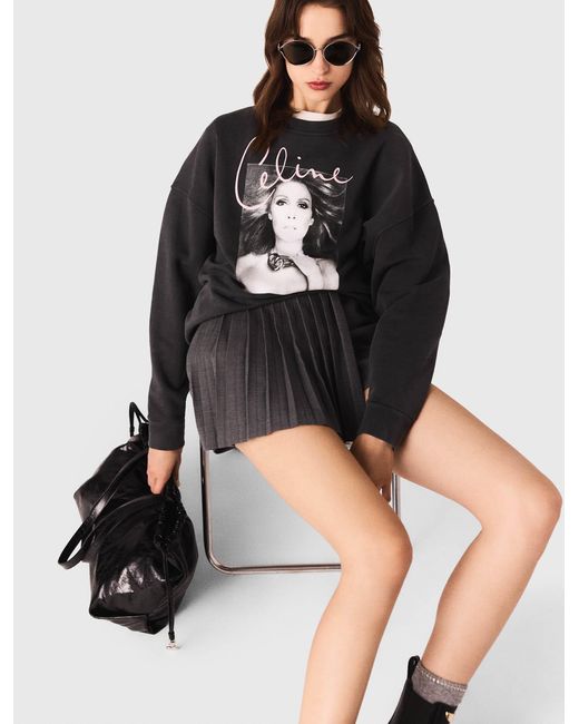 Maje Black X Céline Dion Sweatshirt