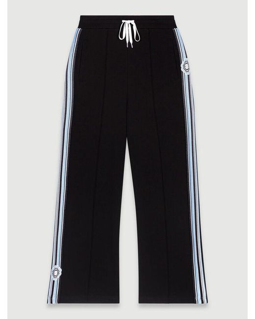Striped jogging bottoms sale