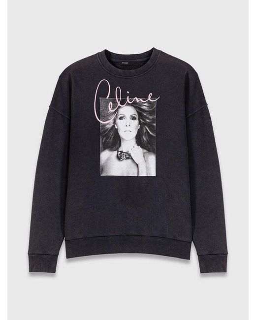Maje Black X Céline Dion Sweatshirt