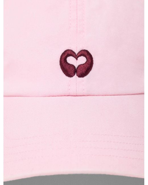 Maje Pink Cotton Cap