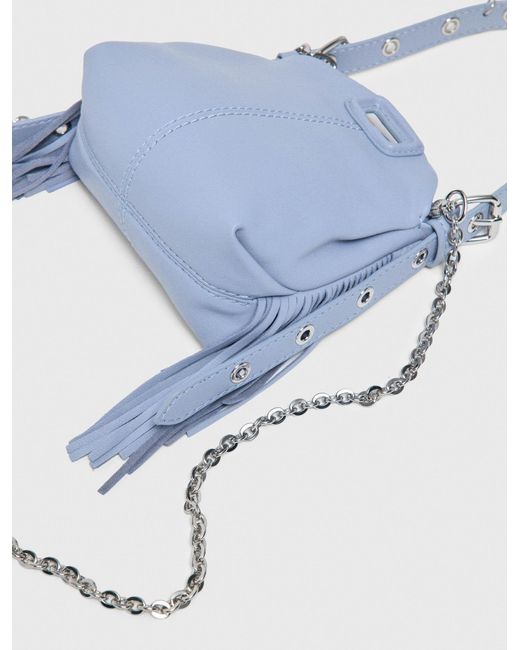Maje Blue Miss M Micro Bag