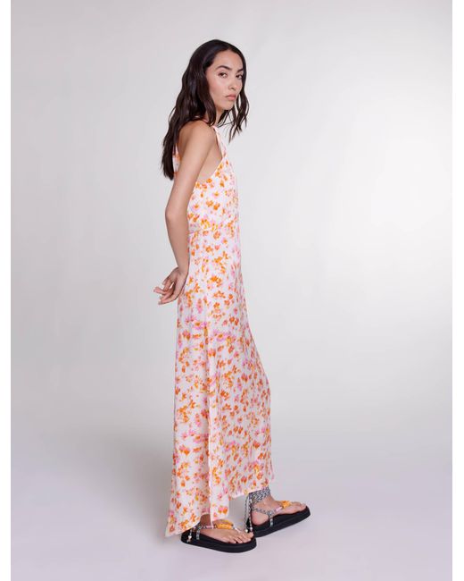 Robe maje fleurie hotsell