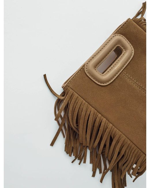 Maje Brown M Mini Bag