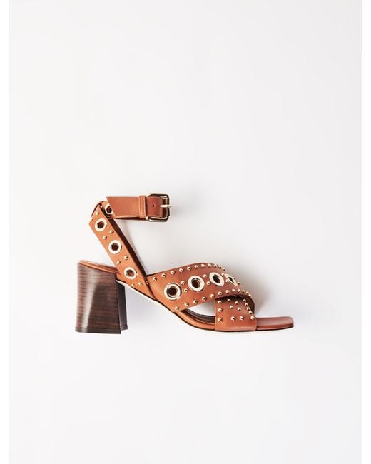 Maje studded sandals clearance