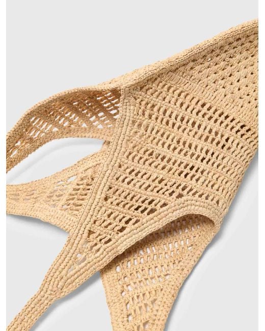 Maje Natural Raffia Bag