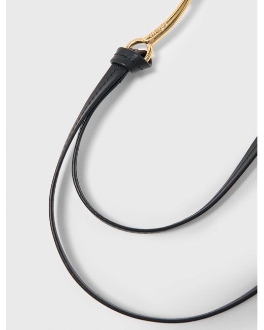 Maje Black One Size Belt