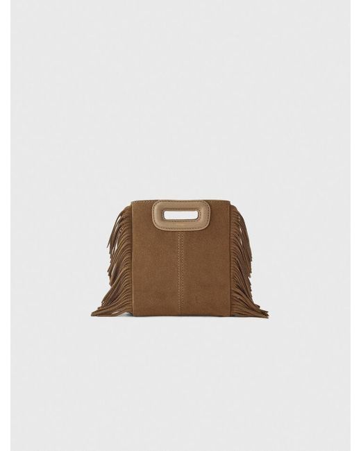 Maje Brown M Mini Bag