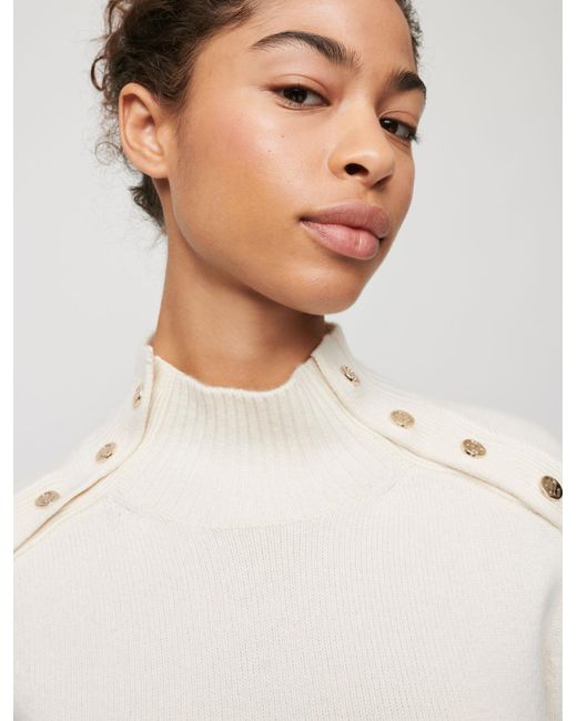 ecru cashmere sweater