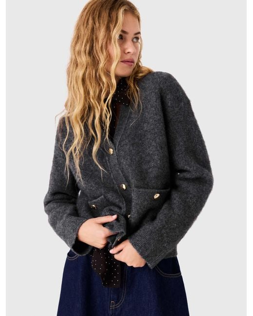 Maje Blue Yak Cardigan