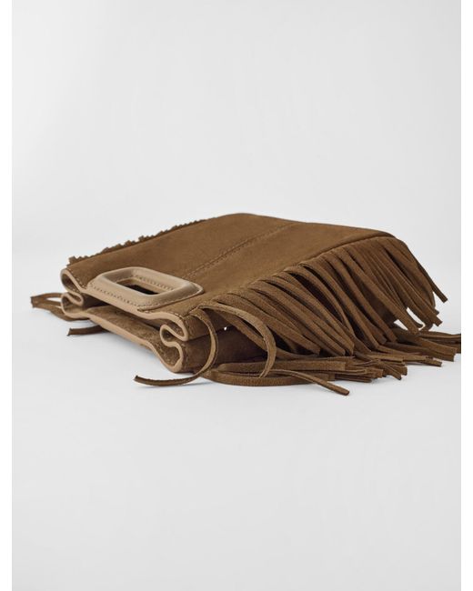Maje Brown M Mini Bag